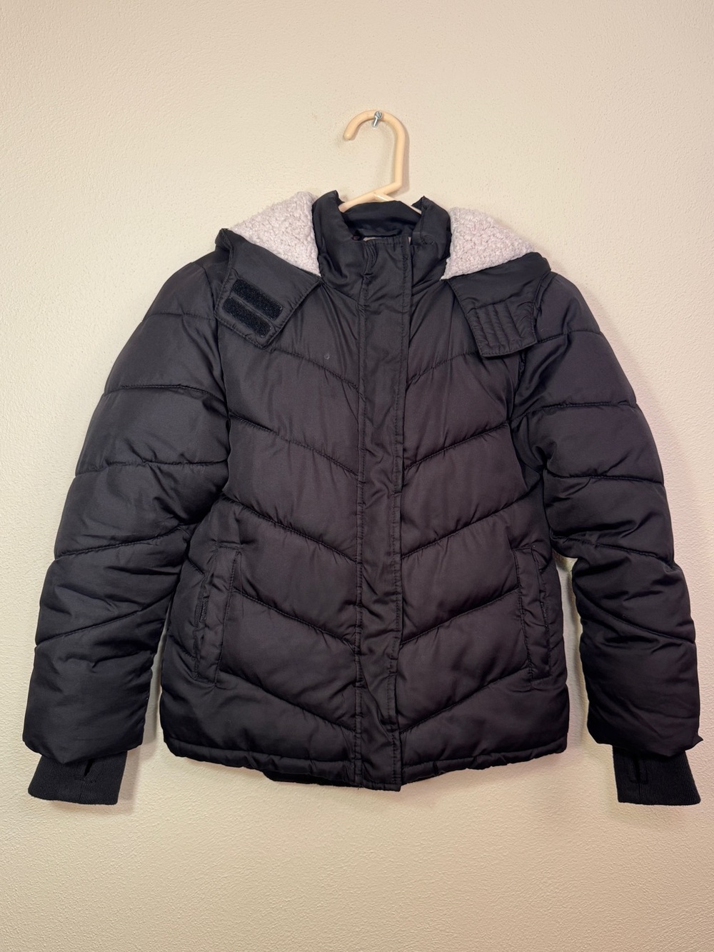Arizona Jean Co. Girls Black Winter Coat